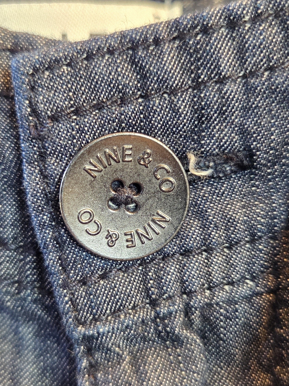 Nine & Co. Relaxed Drawstring Cropped Cuffed Jeans Size 8 - Picture 5 of 8